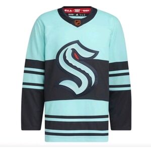 Adidas Seattle Kraken Reverse Retro 2.0 Blank Hockey Jersey